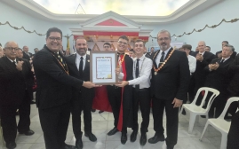 Instalação Capitulo Demolay: União e liberdade