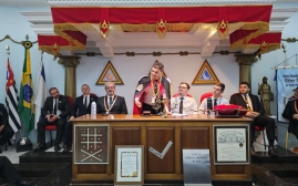 Instalação Capitulo Demolay: União e liberdade