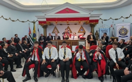 Instalação Capitulo Demolay: União e liberdade