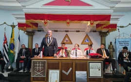 Instalação Capitulo Demolay: União e liberdade