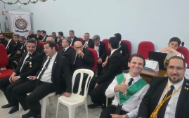 Instalação Capitulo Demolay: União e liberdade