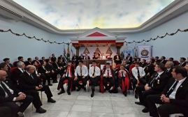 Instalação Capitulo Demolay: União e liberdade
