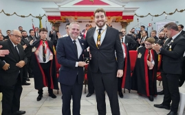 Instalação Capitulo Demolay: União e liberdade