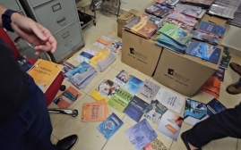 Ação dos Aprendizes - Separação para Doação de Livros