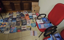 Ação dos Aprendizes - Separação para Doação de Livros